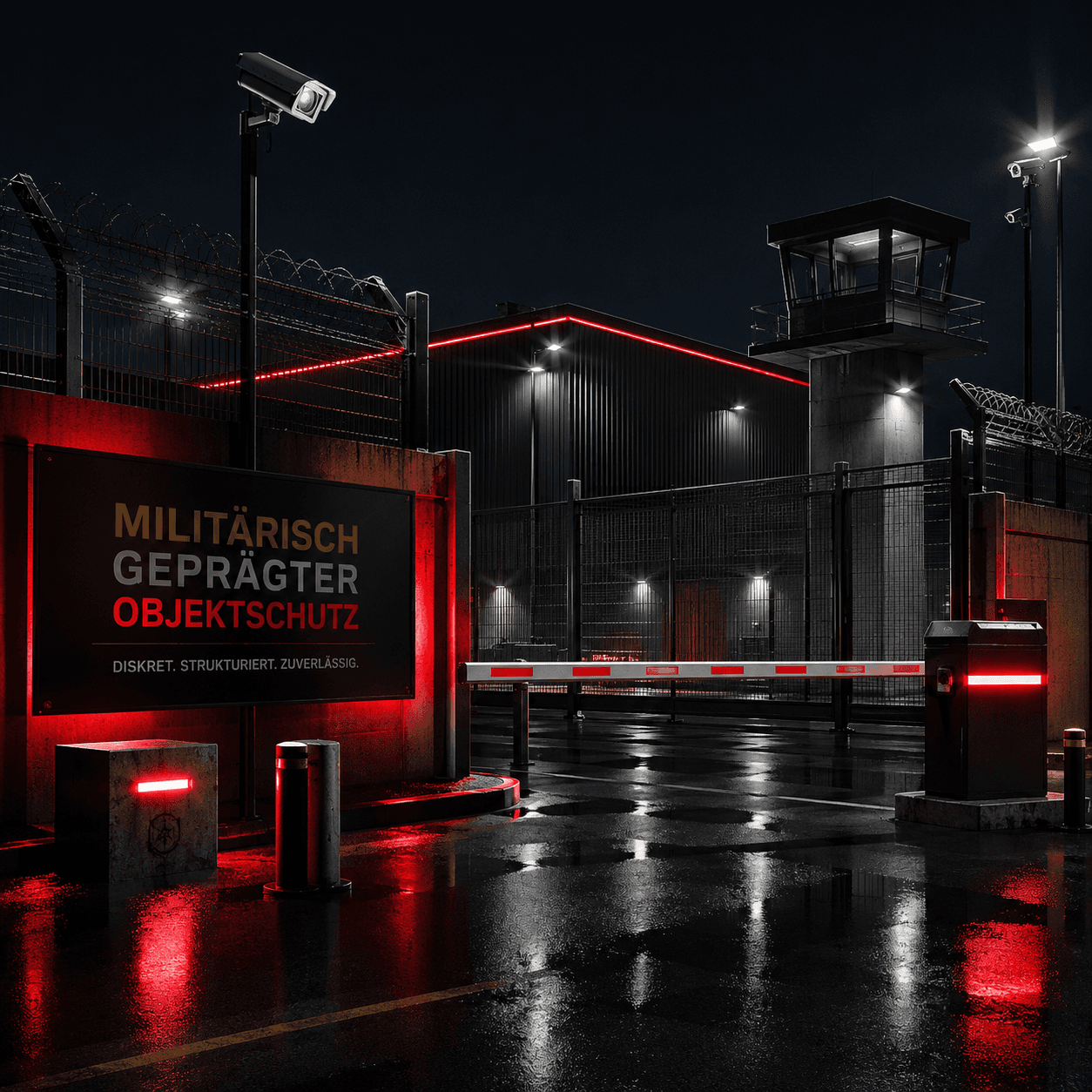 Militärisch geprägter Objektschutz